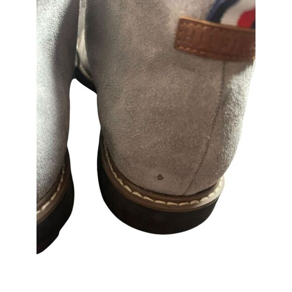 Tommy Hilfiger Mens Gray Suede Leather Lace Up Gervis Chukka Boot Size 11 - Picture 5 of 10